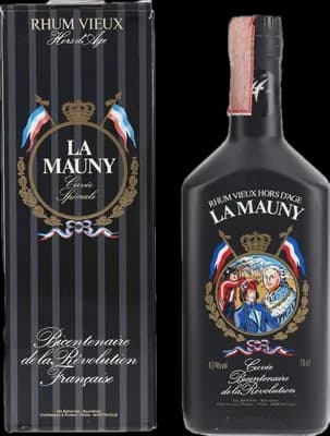 Bouteille de spiritueux : Cuvée Bicentenaire de la Révolution de la marque Maison La Mauny