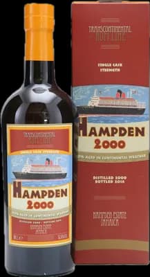 Bouteille de spiritueux : Jamaica de la marque Hampden