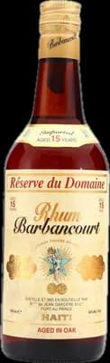 Bouteille de spiritueux : Réserve du Domaine de la marque Barbancourt