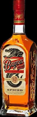 Bouteille de spiritueux : Spiced Rum de la marque Bayou