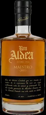 Bouteille de spiritueux : Maestro 2001 de la marque Ron Aldea