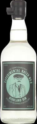 Bouteille de spiritueux : Experimental Batch No. 8 de la marque The Thompson Brothers Highland Gin