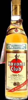 Bouteille de spiritueux : Anejo Oro de la marque Havana Club