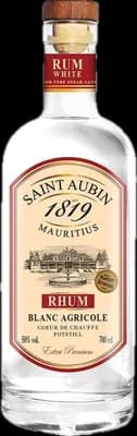 Bouteille de spiritueux : Rhum Blanc Agricole 1819 de la marque Saint Aubin