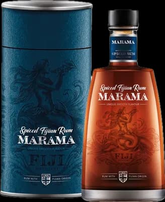 Bouteille de spiritueux : Spiced Fijian Rum de la marque Marama