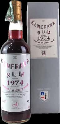 Bouteille de spiritueux : Demerara Rum de la marque Moon Import