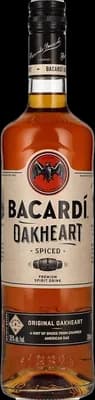 Bouteille de spiritueux : Oakheart Spiced de la marque Bacardi