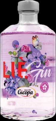 Bouteille de spiritueux : La Vraie Violette de Liège de la marque Liègin