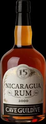 Bouteille de spiritueux : Nicaragua Rum de la marque Cave Guildive