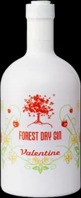 Bouteille de spiritueux : Valentine de la marque Forest Dry Gin