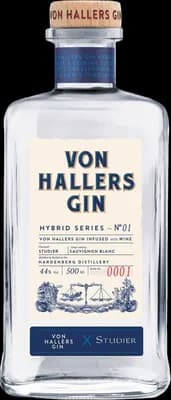 Bouteille de spiritueux : Hybrid Series N°01 - Von Hallers Gin X Studier de la marque Von Hallers Gin