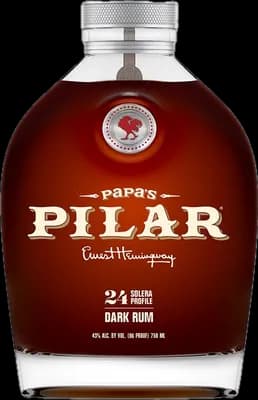 Bouteille de spiritueux : Dark Rum de la marque Papa's Pilar
