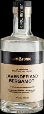 Bouteille de spiritueux : Lavender & Bergamot de la marque Jim & Tonic