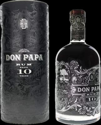 Bouteille de spiritueux : 10 ans de la marque Don Papa