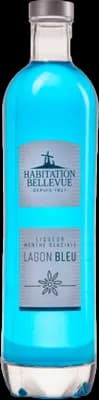 Bouteille de spiritueux : Lagon Bleu de la marque Habitation Bellevue