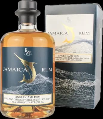 Bouteille de spiritueux : Jamaica Rum de la marque Long Pond