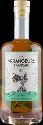 Bouteille de spiritueux : Menthe – Chocolat de la marque Les Arrangeurs Français