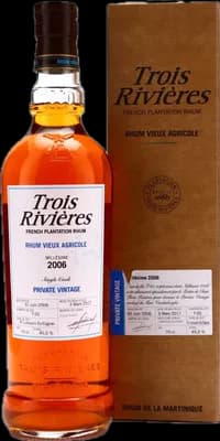 Bouteille de spiritueux : Private Vintage de la marque Trois Rivières