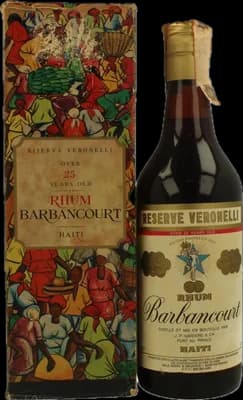 Bouteille de spiritueux : Reserve Veronelli Over 25 Years Old de la marque Barbancourt