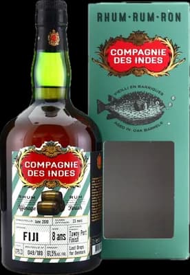 Bouteille de spiritueux : Fiji de la marque Compagnie des Indes