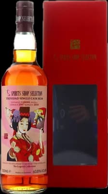 Bouteille de spiritueux : The Legend Collection de la marque Caroni