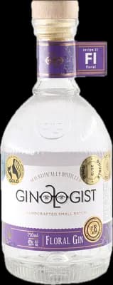 Bouteille de spiritueux : Floral Gin de la marque Ginologist