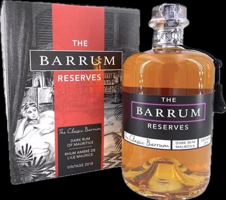 Bouteille de spiritueux : Spiced Vanilla de la marque Barrum