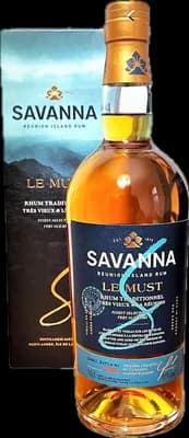 Bouteille de spiritueux : Rhum Traditionnel Le Must de la marque Savanna