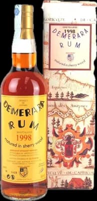 Bouteille de spiritueux : Demerara Rum de la marque Moon Import