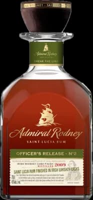 Bouteille de spiritueux : Admiral Rodney Officer's Releases N2 de la marque Saint Lucia Distillers