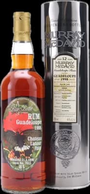 Bouteille de spiritueux : Guadeloupe Rum de la marque Murray McDavid