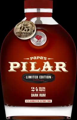 Bouteille de spiritueux : Bourbon Barrel Finished 95 Overproof de la marque Papa's Pilar