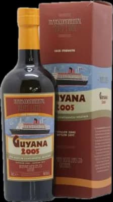 Bouteille de spiritueux : Guyana 2005 de la marque Transcontinental Rum Line