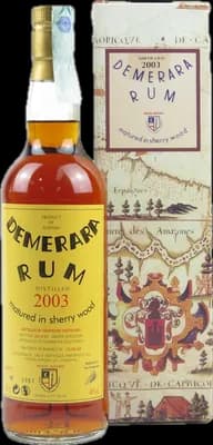 Bouteille de spiritueux : Demerara Rum de la marque Diamond