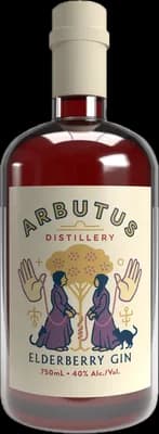 Bouteille de spiritueux : Elderberry Gin de la marque Arbutus Distillery
