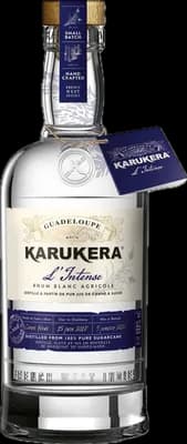 Bouteille de spiritueux : L'Intense de la marque Karukera