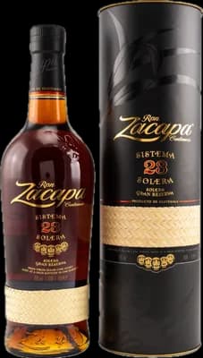 Bouteille de spiritueux : Solera Gran Reserva N°23 de la marque Zacapa