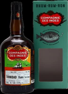 Bouteille de spiritueux : Trinidad (Rum Stylez) de la marque Compagnie des Indes