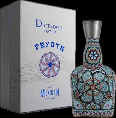 Bouteille de spiritueux : Peyote M 2023/7 Turquesa y Dorado 1997 de la marque Dictador