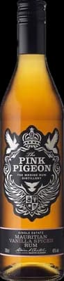 Bouteille de spiritueux : Vanilla Spiced Rum de la marque Pink Pigeon