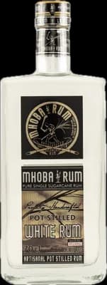 Bouteille de spiritueux : Pot Stilled White Rum de la marque Mhoba