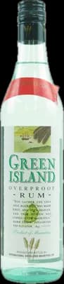 Bouteille de spiritueux : Overproof Rum de la marque Green Island