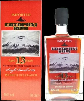 Bouteille de spiritueux : Aged 13 Years de la marque Cotopaxi