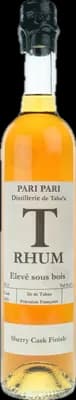 Bouteille de spiritueux : T Rhum Elevé sous bois (Sherry Cask Finish) de la marque Pari Pari - Distillerie de Taha'a