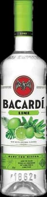 Bouteille de spiritueux : Lime de la marque Bacardi