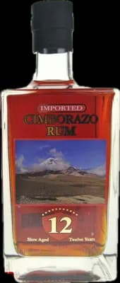 Bouteille de spiritueux : Rum 12 de la marque Cimborazo