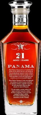 Bouteille de spiritueux : Panama Decanter 21 Years de la marque Rum Nation