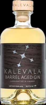 Bouteille de spiritueux : Barrel Aged Gin de la marque Kalevala