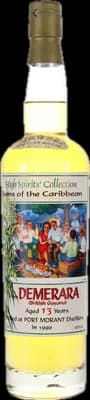 Bouteille de spiritueux : Demerara (British Guyana) de la marque Port Mourant