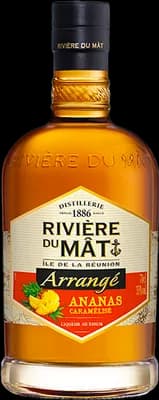 Bouteille de spiritueux : Arrangé Ananas Caramélisé de la marque Rivière du Mât